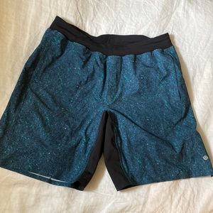 Blue Lululemon Shorts